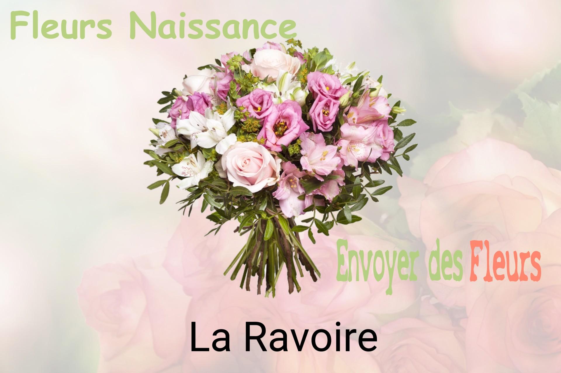 Bouquet de fleurs de naissance livré à La Ravoire